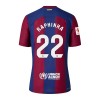 Maglia ufficiale Barcellona Raphinha 22 Casa 2023-24 per Bambino